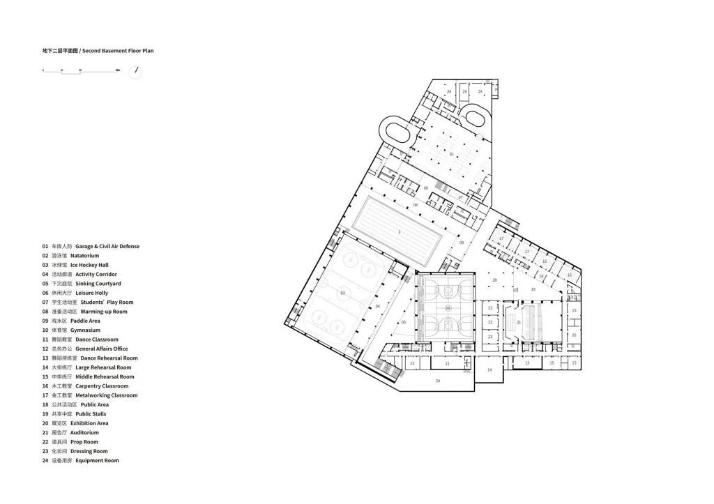 BIM Architecture | Beijing Renmin University Affiliated High School Aerospace City School/Beijing Institute of Architectural Design and Research