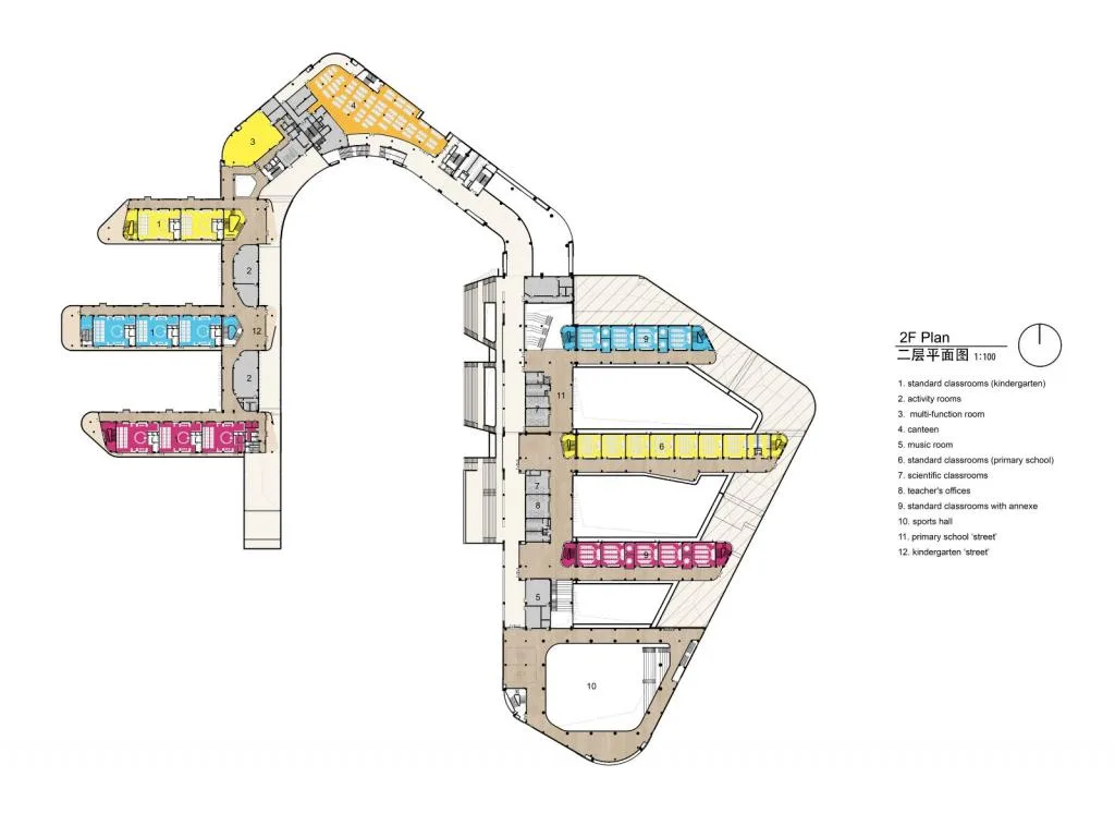 BIM Architecture | Tianyou Experimental Primary School and Kindergarten/BAU in Suzhou Science and Technology City
