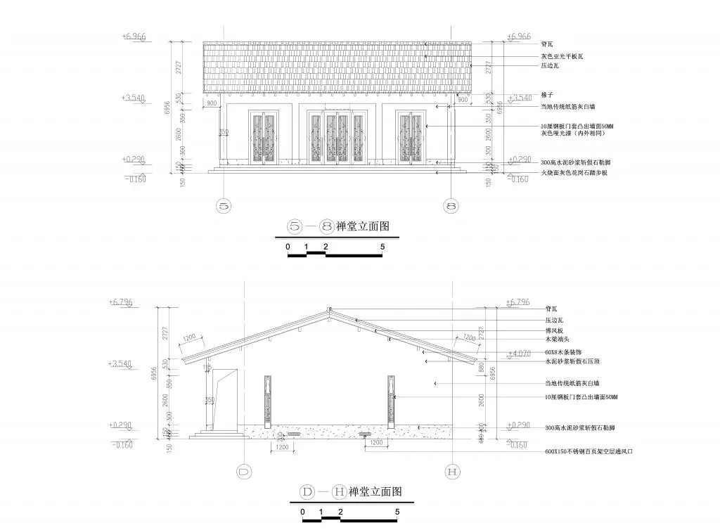 BIM Architecture | Shan Chan Shui Ding - Expansion Design of Dahe Zen Academy/Shanghai Shanxiang Architecture