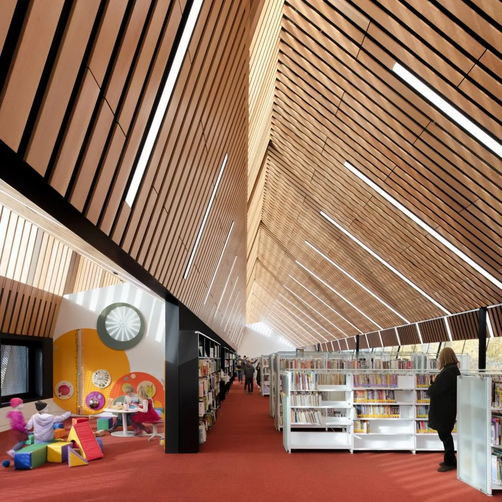 BIM Architecture | Caplano Library/Patkau Architects+Group2