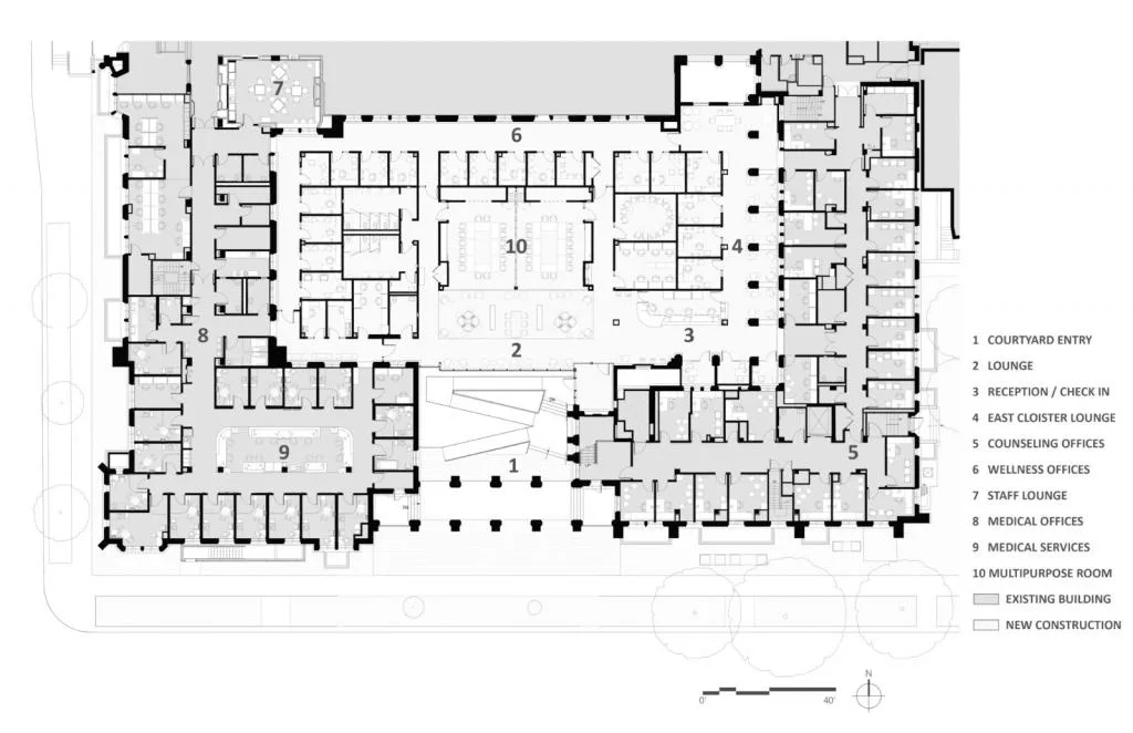 BIM Architecture | University of Chicago Student Health Center/Wight&  Company