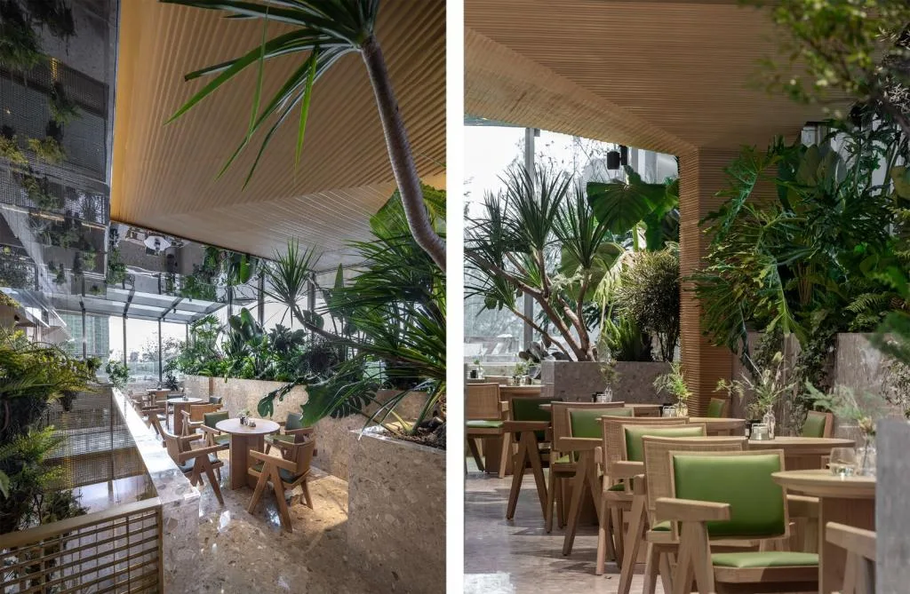 BIM architecture | Natural growth space under daily scenery: "Umbrella Hill" lifestyle collection store/line+architectural firm+gad