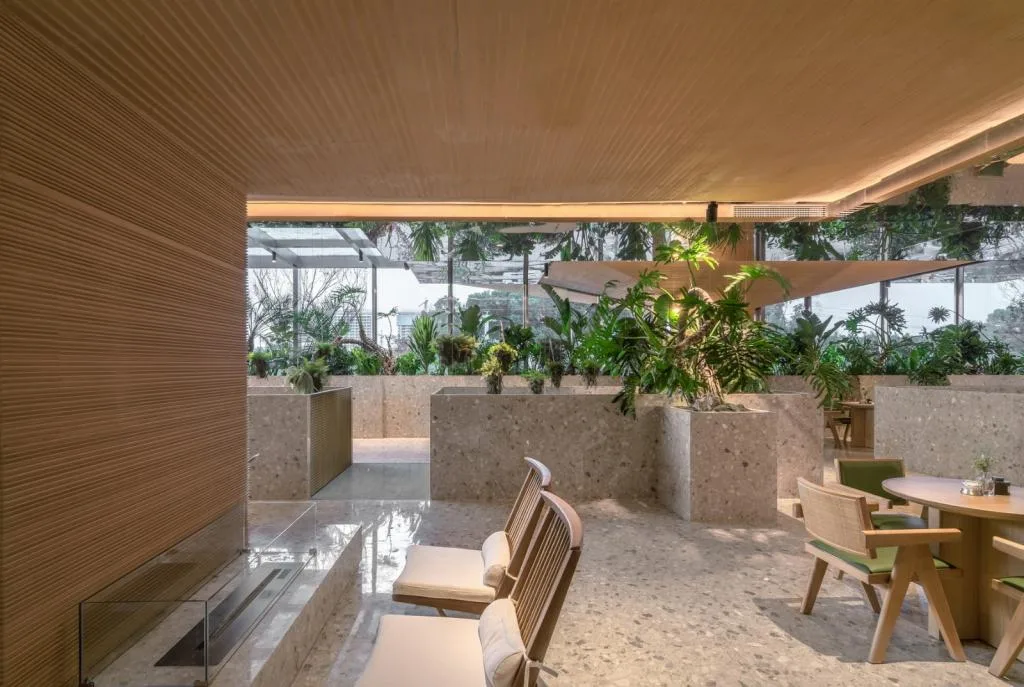 BIM architecture | Natural growth space under daily scenery: "Umbrella Hill" lifestyle collection store/line+architectural firm+gad