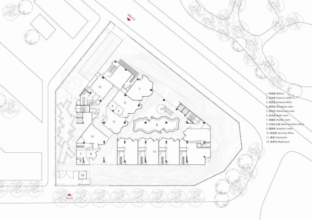 BIM Architecture | KING'S KINDERGARTEN Kindergarten/GROUP WORK Yuan Xin Jian Cheng