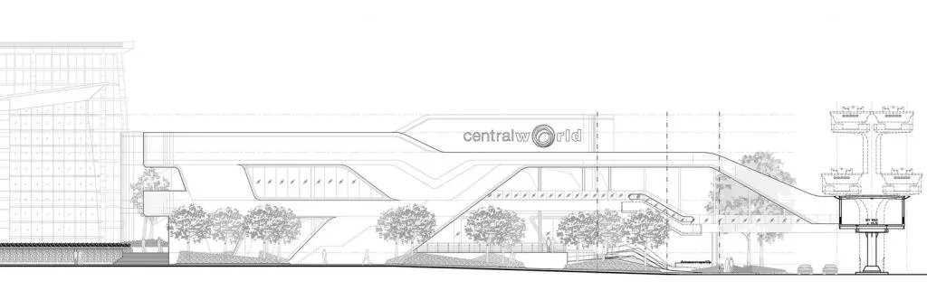 BIM Architecture | THE GROOVE Central World Shopping Center/SDA Joint Building