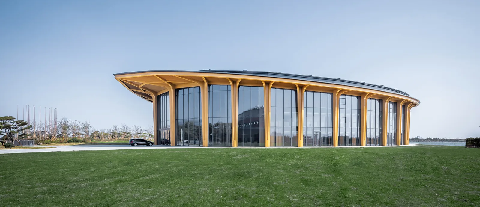 BIM Architecture | Dishui Lake Conference Center/DC International · C+D Design Center