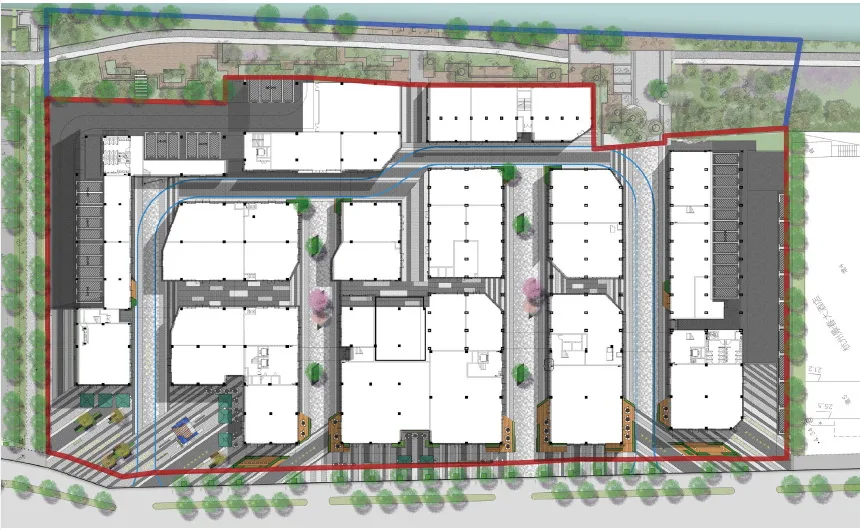 BIM Architecture | Open up Brainstorming and Creative Circuits - Renovation of Shenbanlu Cultural and Creative Office Park on Bridge 8/Yu She Yu Zhu