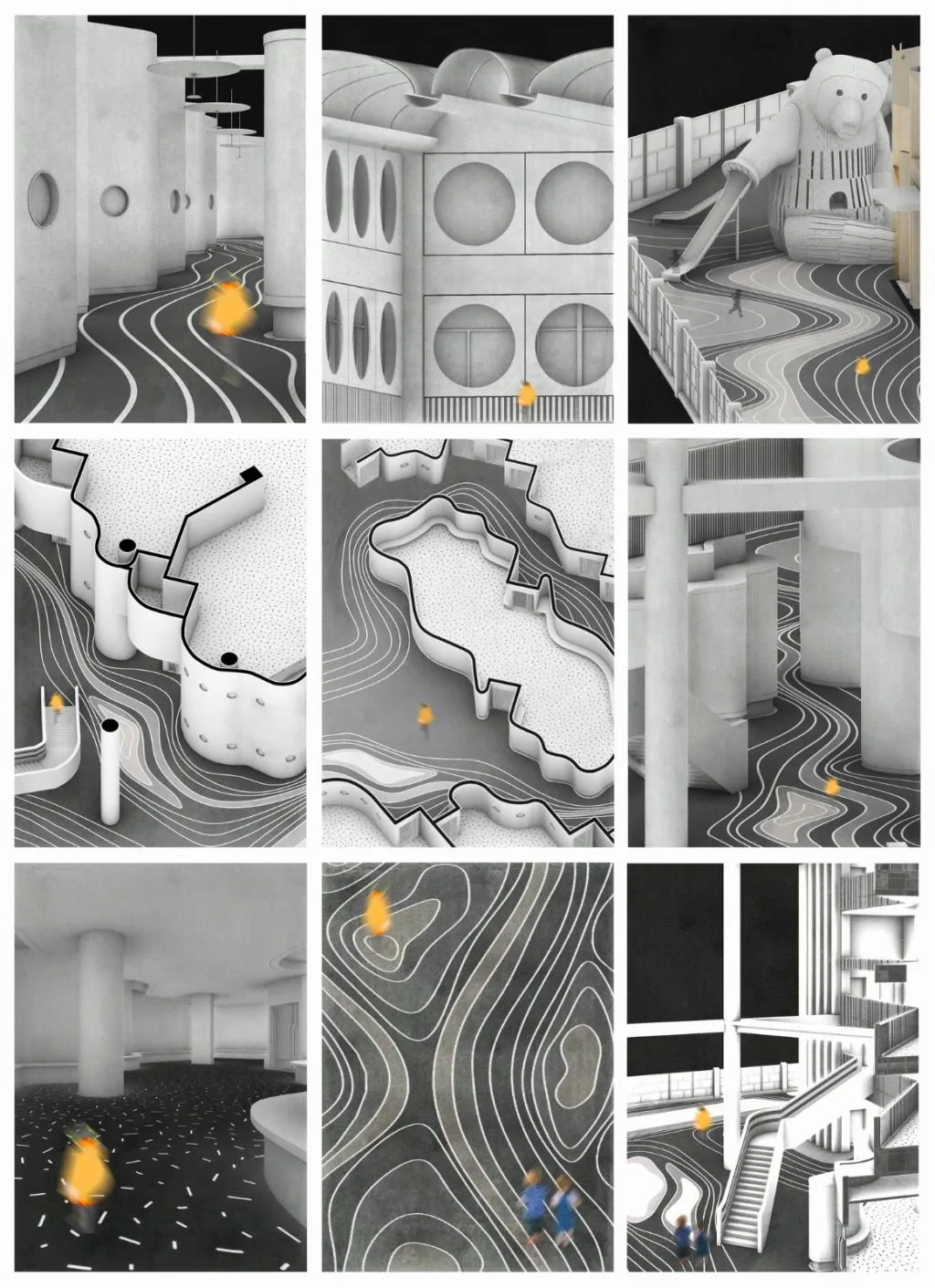 BIM Architecture | KING'S KINDERGARTEN Kindergarten/GROUP WORK Yuan Xin Jian Cheng