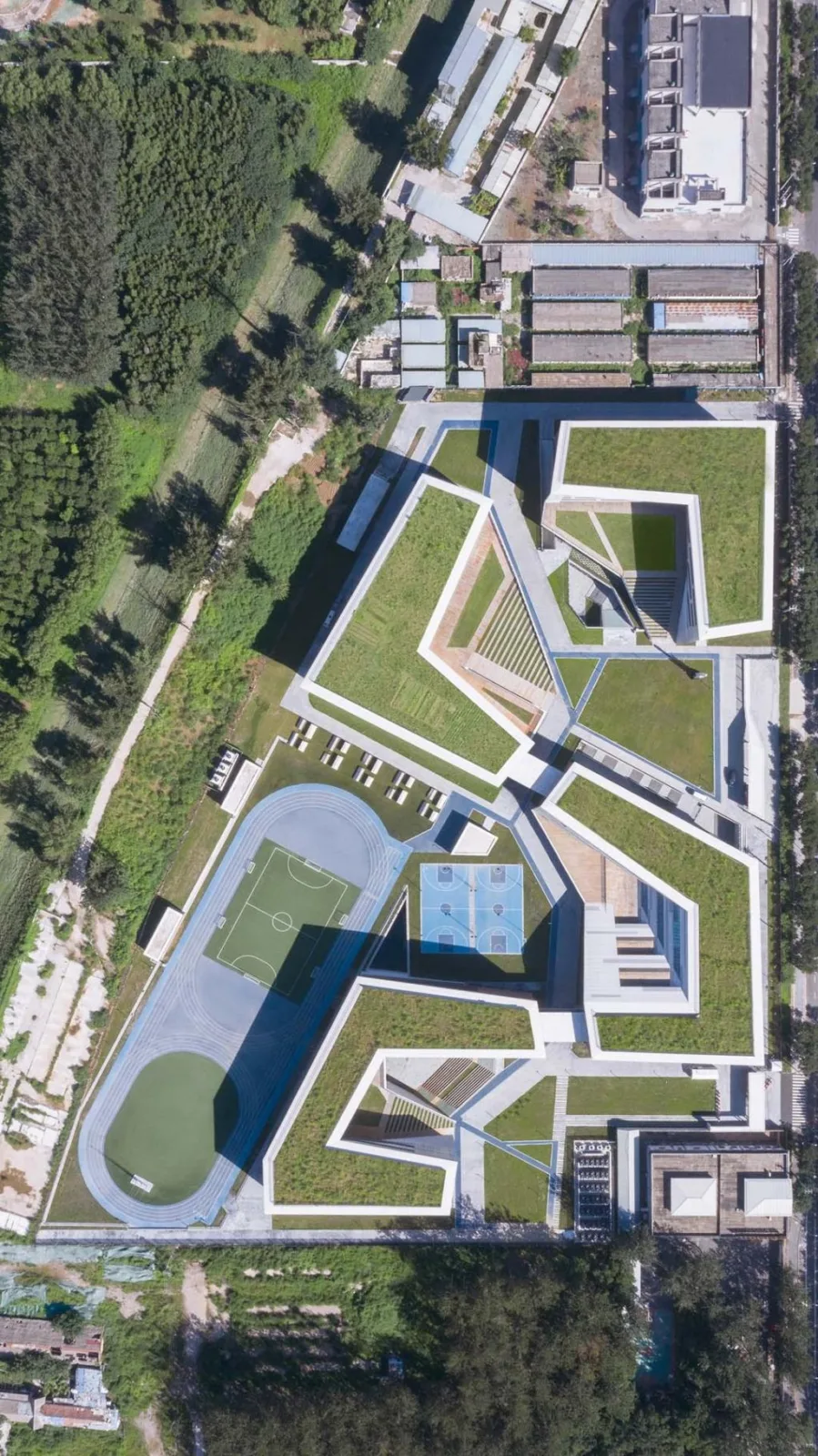 BIM Architecture | Beijing Renmin University Affiliated High School Aerospace City School/Beijing Institute of Architectural Design and Research