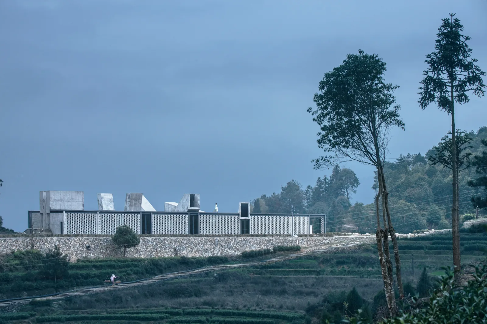 BIM Architecture | Jingning Huiming Tea Workshop/DnA_Design and Architecture
