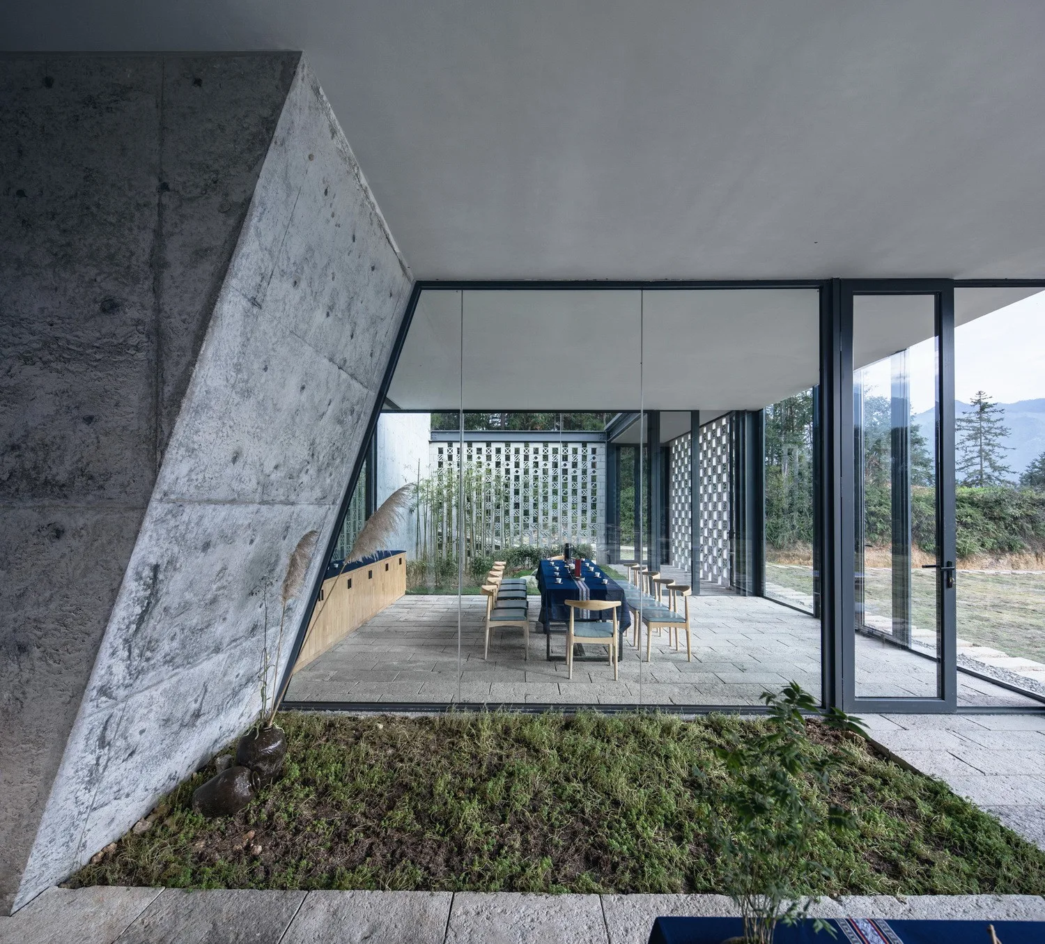 BIM Architecture | Jingning Huiming Tea Workshop/DnA_Design and Architecture