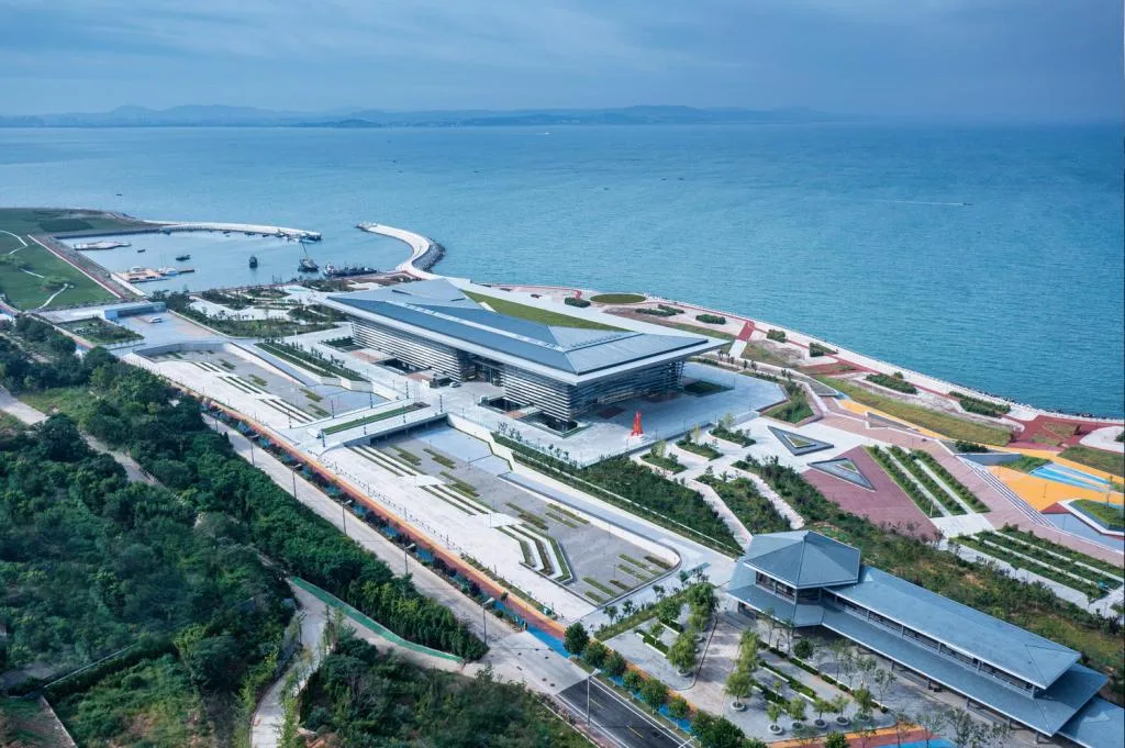 BIM Architecture | Exhibition Hall of Long Island Marine Ecological Civilization Comprehensive Experimental Zone/Working Room 10 of South China University of Technology Architectural Design and Research Institute+Yantai Architectural Design and Research Institute