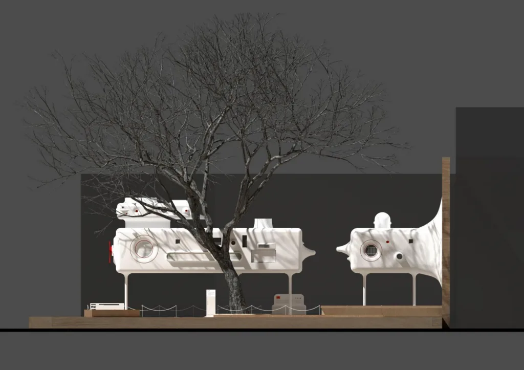 BIM Architecture | Jianguomen& Futurist City Exhibition Hall - New Stories Under the Old City Wall/DIKA's New Works