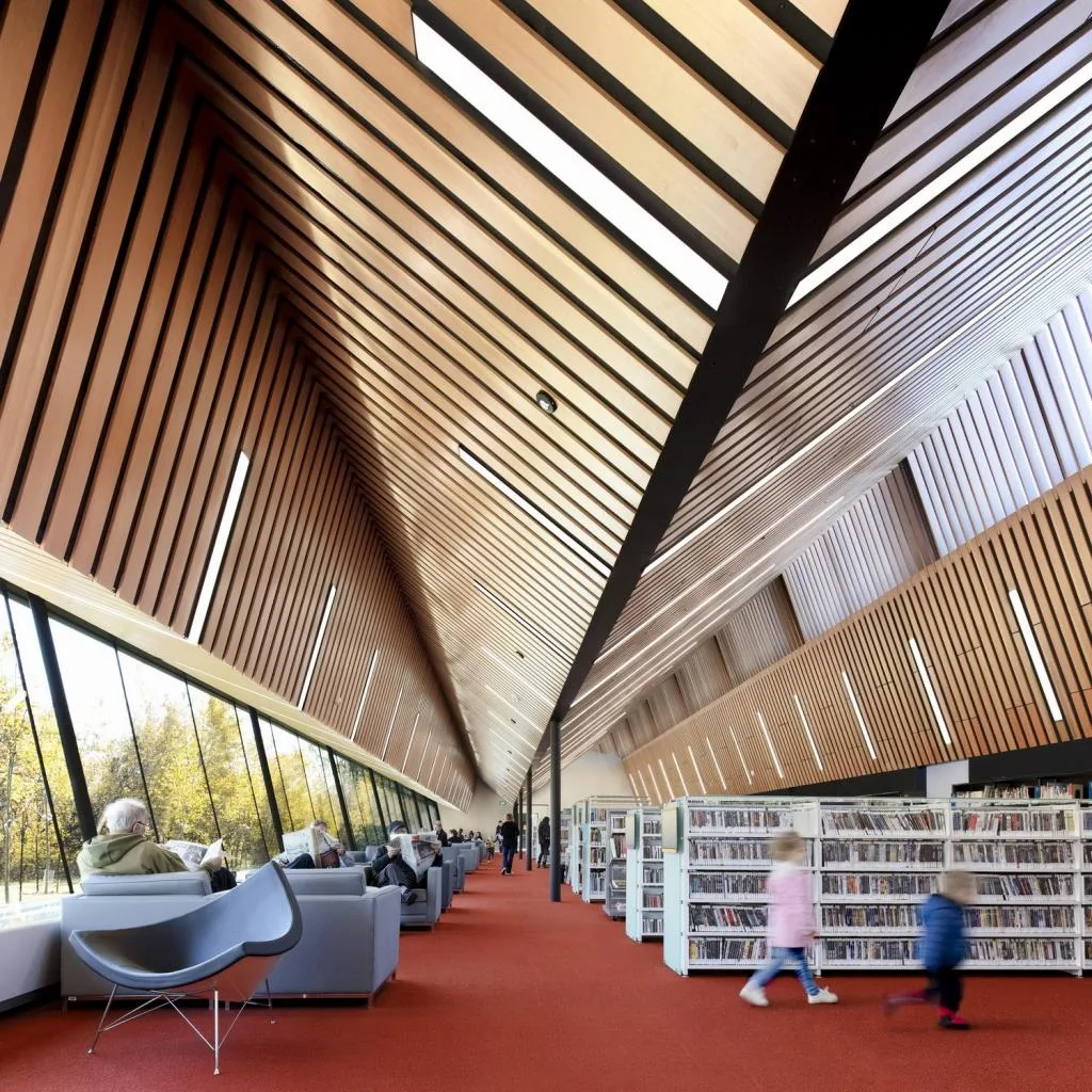BIM Architecture | Caplano Library/Patkau Architects+Group2