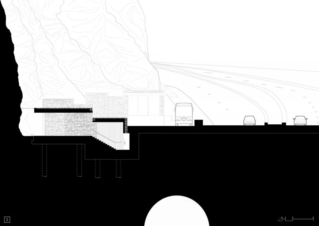 BIM Architecture | Concealed Construction, Zonguldak Cave Visitor Center/Yalin Architectural Design