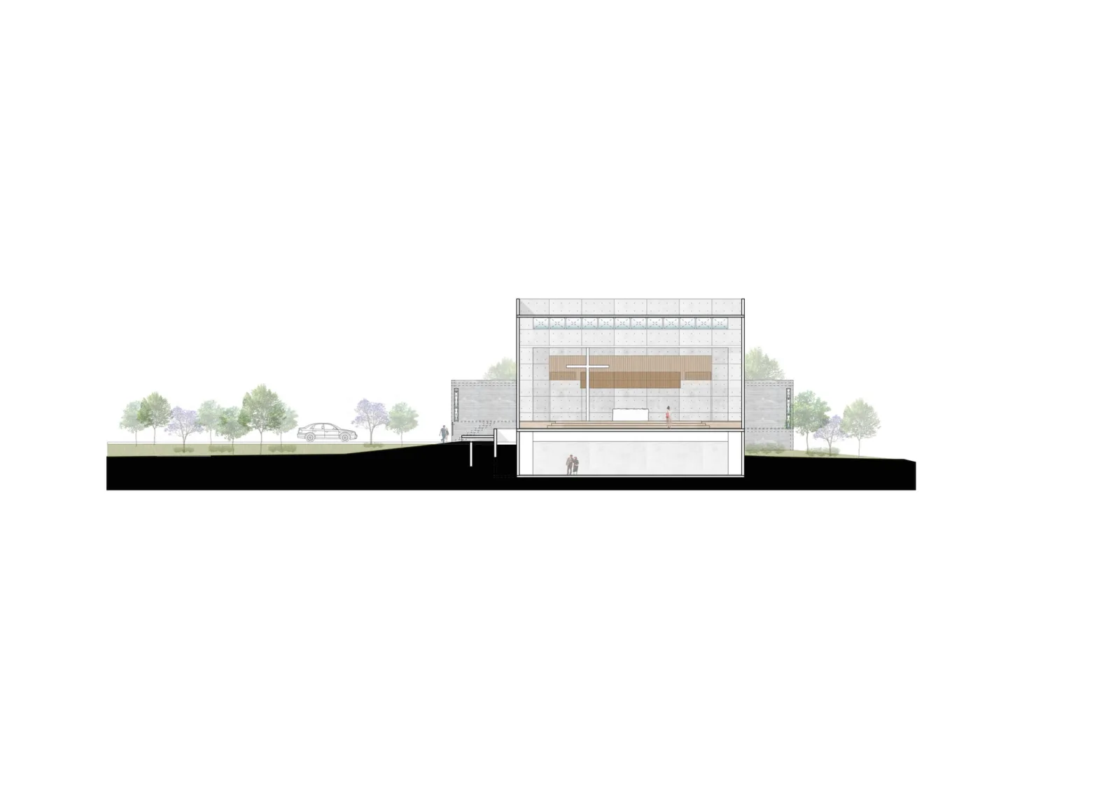 BIM Architecture | New Fire Ceremony Church/WRKSHP arquitectura | urbanismo