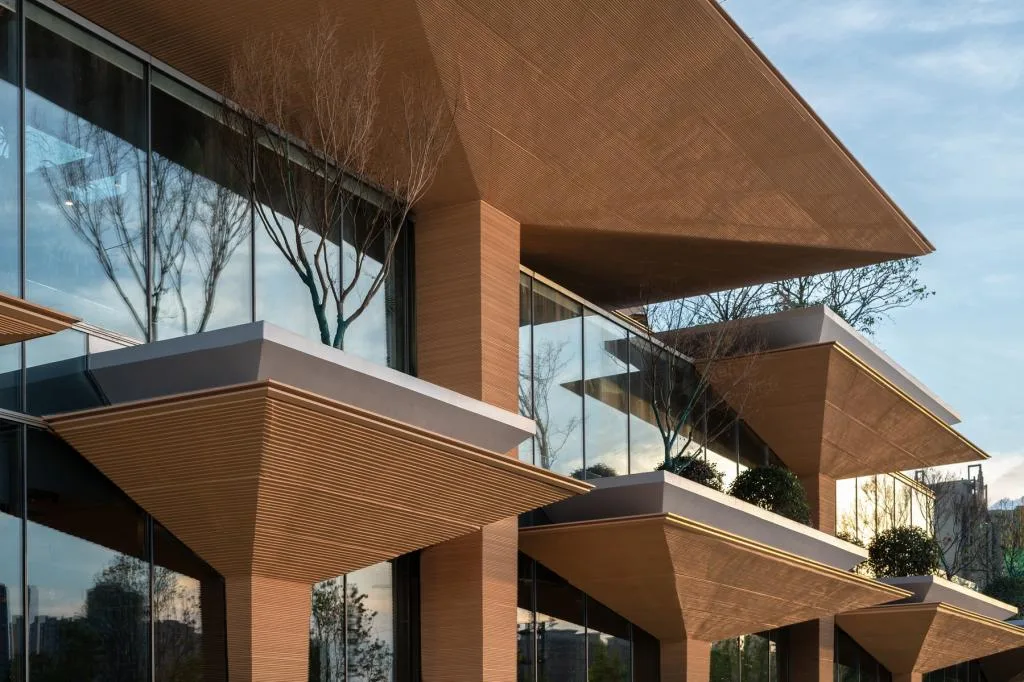 BIM architecture | Natural growth space under daily scenery: "Umbrella Hill" lifestyle collection store/line+architectural firm+gad