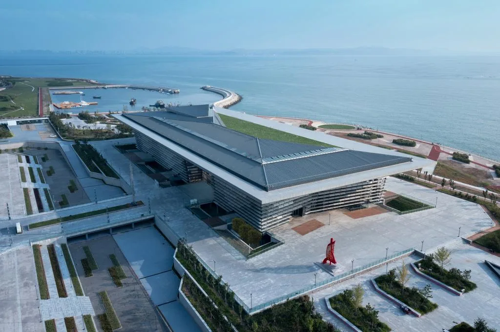 BIM Architecture | Exhibition Hall of Long Island Marine Ecological Civilization Comprehensive Experimental Zone/Working Room 10 of South China University of Technology Architectural Design and Research Institute+Yantai Architectural Design and Research Institute