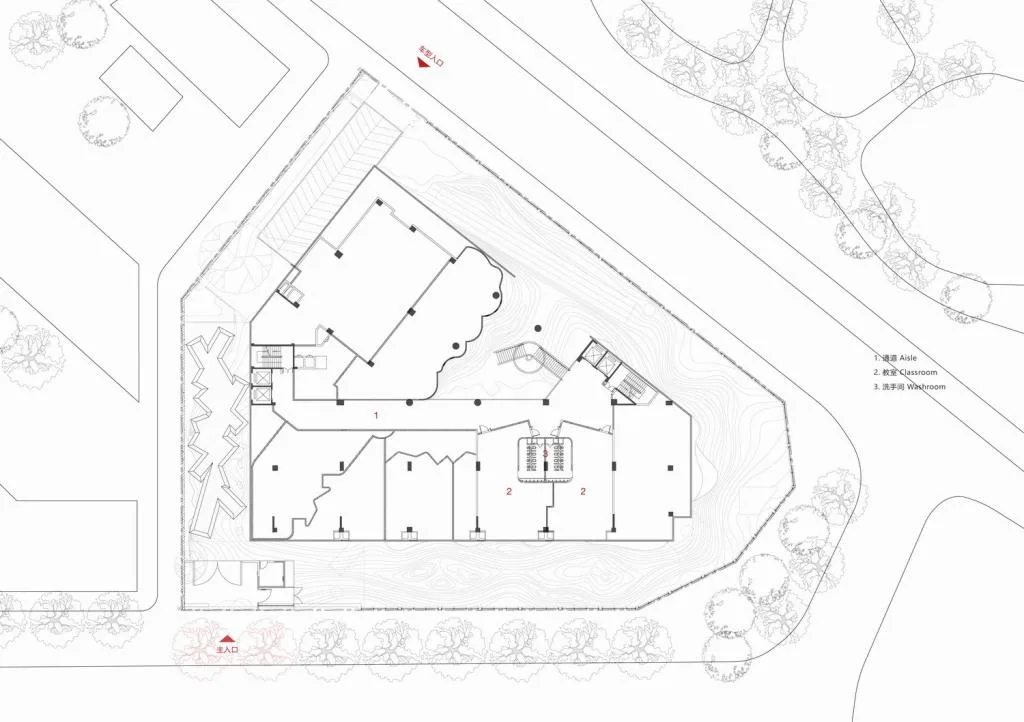 BIM Architecture | KING'S KINDERGARTEN Kindergarten/GROUP WORK Yuan Xin Jian Cheng