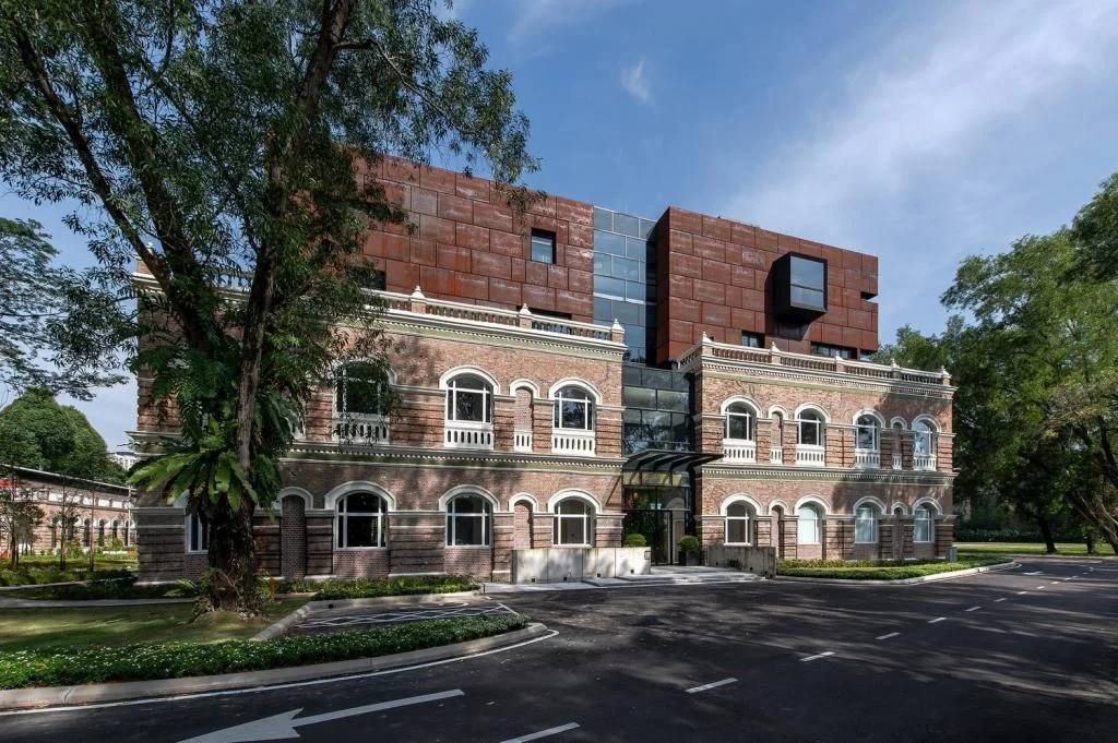 BIM Architecture | Regeneration from Colonial Architecture Shell, Sentul Weathering Steel Office Building/O2 Design Atelier+YTL Land&  Development