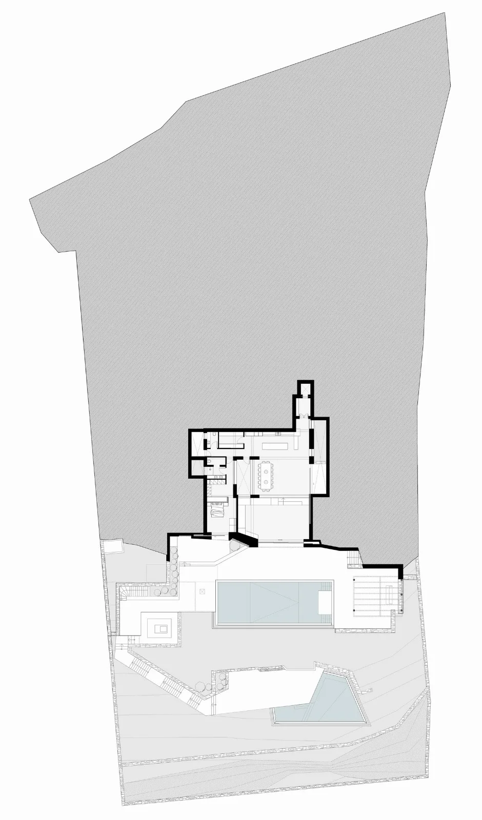 BIM Architecture | Underground Private Villas on Antipalos Island/Tsolakis Architects