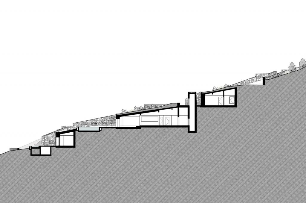 BIM Architecture | Underground Private Villas on Antipalos Island/Tsolakis Architects