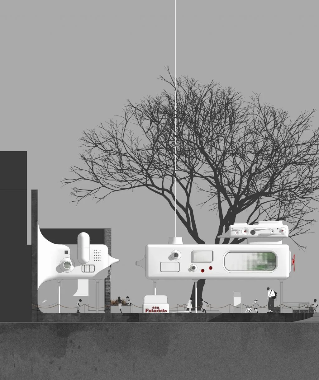 BIM Architecture | Jianguomen& Futurist City Exhibition Hall - New Stories Under the Old City Wall/DIKA's New Works