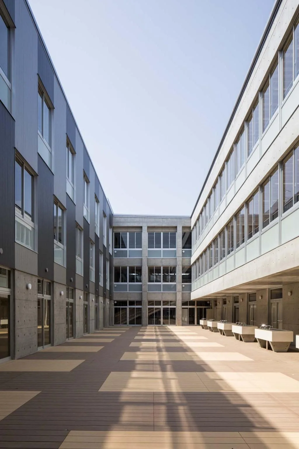 BIM Architecture | Xiajia Municipal Xiajia Middle School/Sanshang Architectural Firm