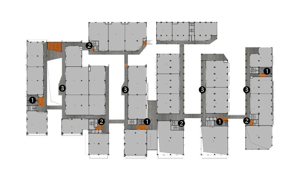 BIM Architecture | Open up Brainstorming and Creative Circuits - Renovation of Shenbanlu Cultural and Creative Office Park on Bridge 8/Yu She Yu Zhu