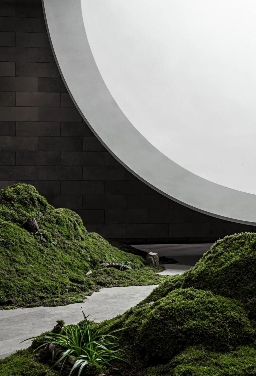 BIM Architecture | Ultimate Nostalgia - Tai'an Jiunvfeng "Moon of Hometown" Ceremony Hall/Blue Architecture