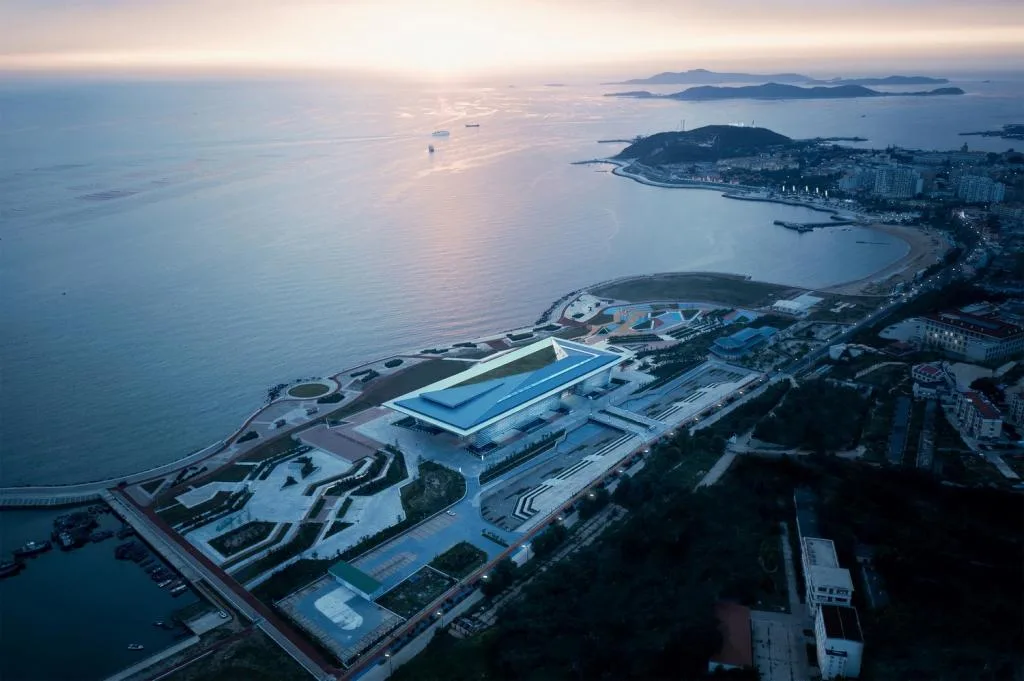BIM Architecture | Exhibition Hall of Long Island Marine Ecological Civilization Comprehensive Experimental Zone/Working Room 10 of South China University of Technology Architectural Design and Research Institute+Yantai Architectural Design and Research Institute