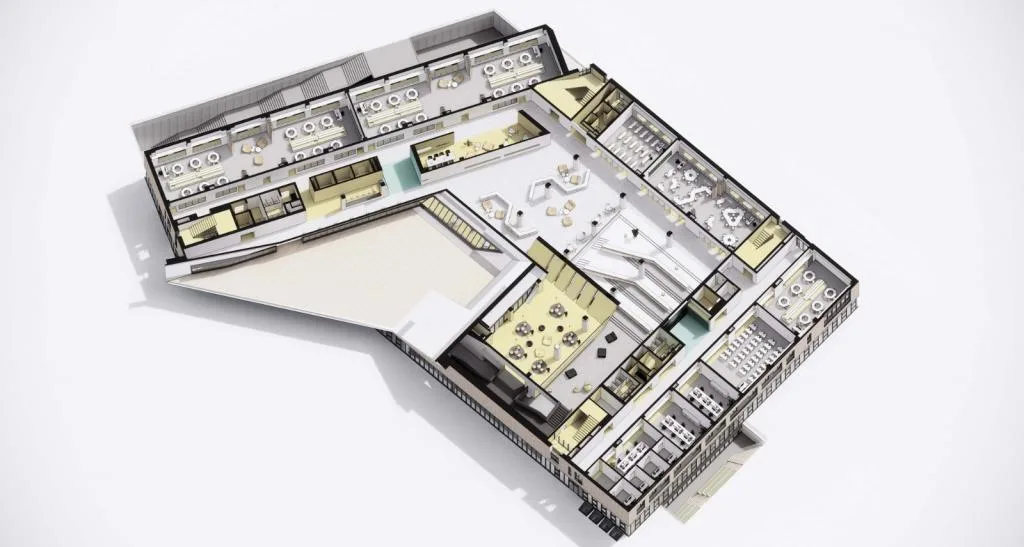 BIM Architecture | Beijing Renmin University Affiliated High School Aerospace City School/Beijing Institute of Architectural Design and Research