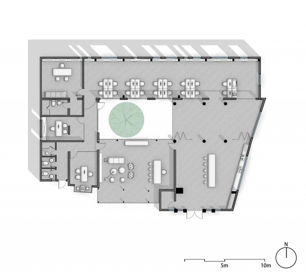 BIM Architecture | Low carbon friendly designer studio located in Beijing's suburban park - Dongfeng No.3 Institute/Sino German Architectural Design