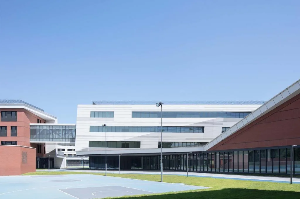 BIM Architecture | Beijing Renmin University Affiliated High School Aerospace City School/Beijing Institute of Architectural Design and Research