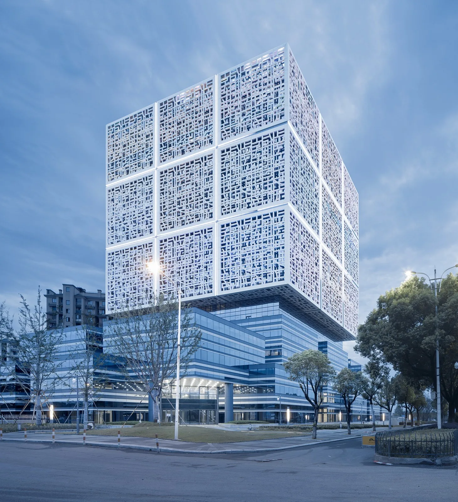 BIM Architecture | 'Energy Cube' Xiaoshan Science and Technology City Entrepreneurship Valley/Zhejiang University Architectural Design and Research Institute Co., Ltd