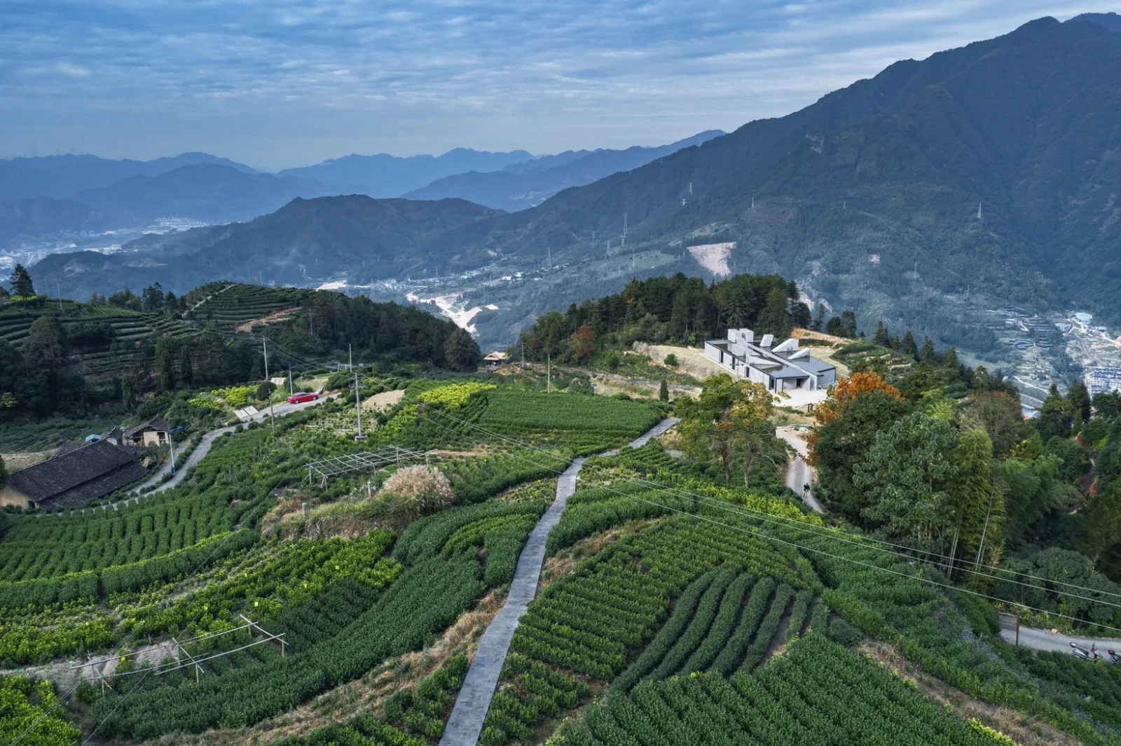 BIM Architecture | Jingning Huiming Tea Workshop/DnA_Design and Architecture