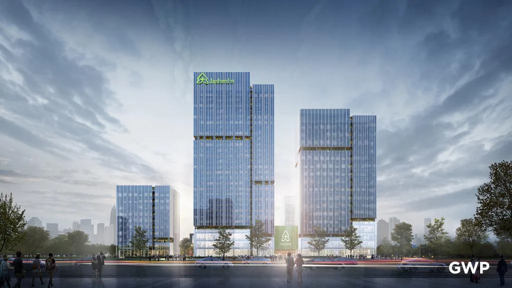 BIM Architecture | Dachenlin Pharmaceutical Group Liwan Operations Center/GWP