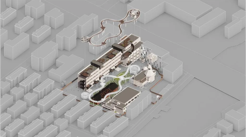 BIM Architecture | Innovative Old Renovation Strategy: Jiangnan Embroidery Factory/Mi Zhang Building