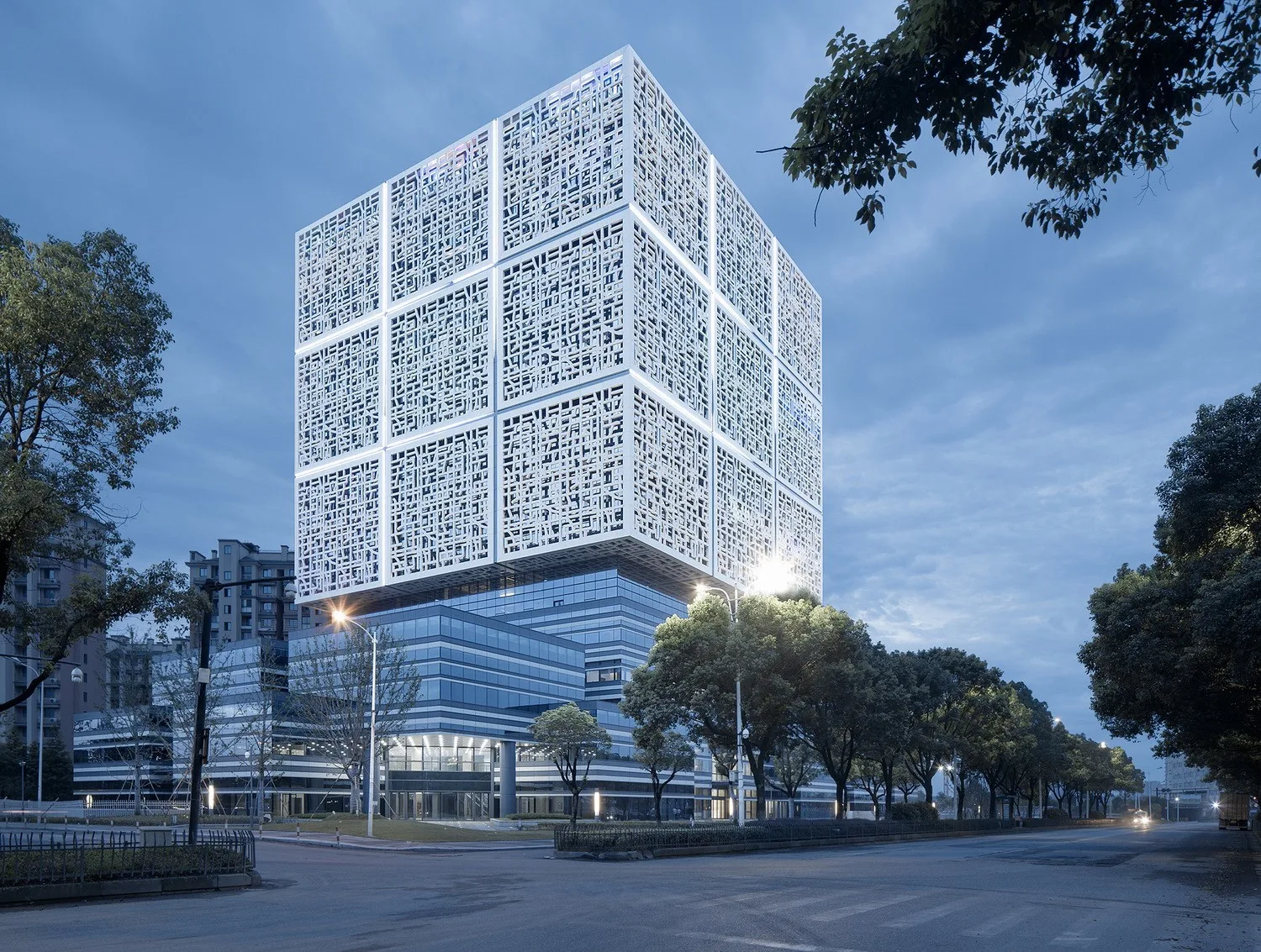BIM Architecture | 'Energy Cube' Xiaoshan Science and Technology City Entrepreneurship Valley/Zhejiang University Architectural Design and Research Institute Co., Ltd