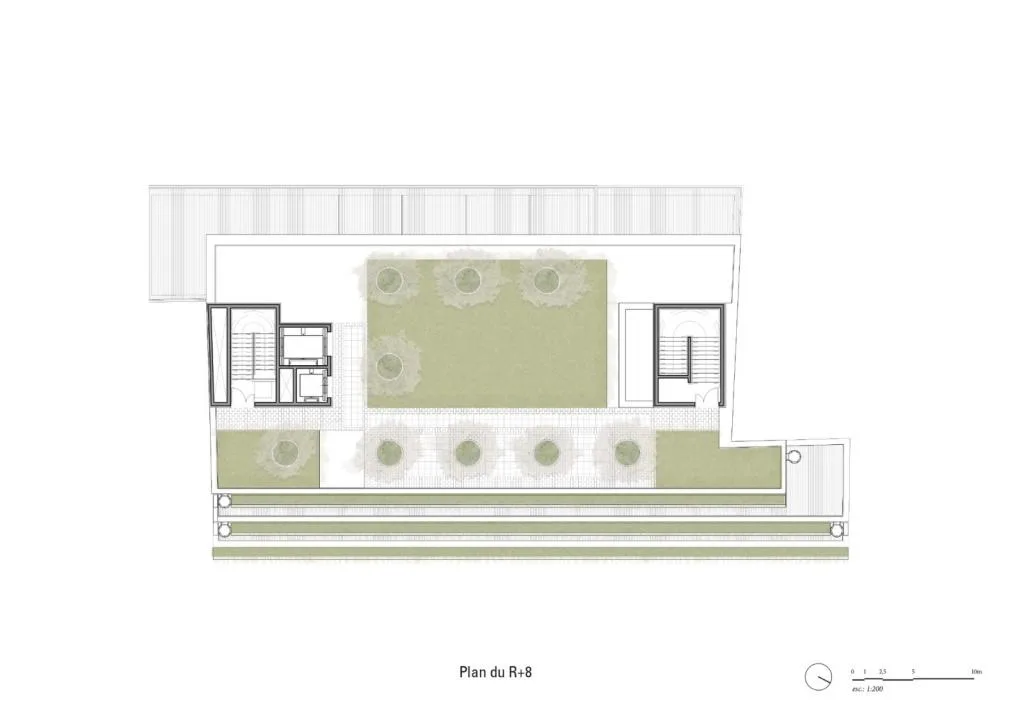 BIM Architecture | Miniature of Future Cities: M Building/Triptyque Architecture
