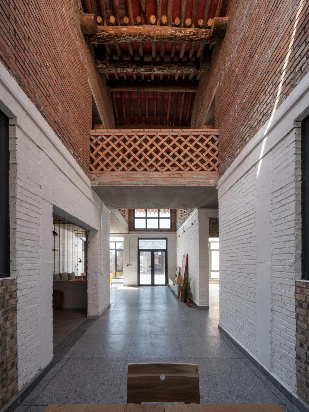 BIM Architecture | Regeneration of Guanzhong Brick and Tile Houses: Xianyang Gezi Village Red Brick House/Xi'an University of Architecture and Technology Design and Research Institute