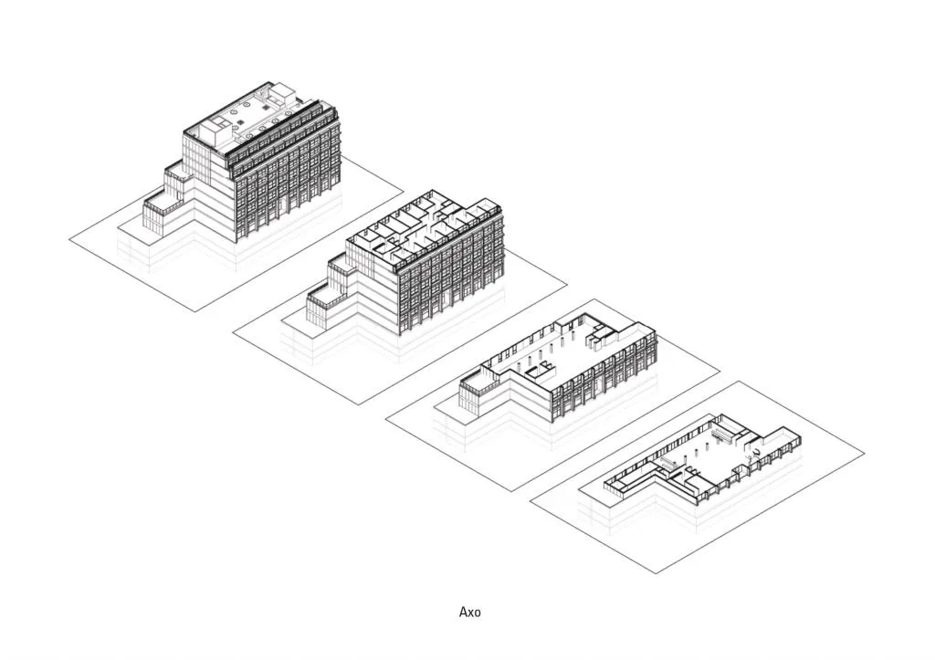 BIM Architecture | Miniature of Future Cities: M Building/Triptyque Architecture
