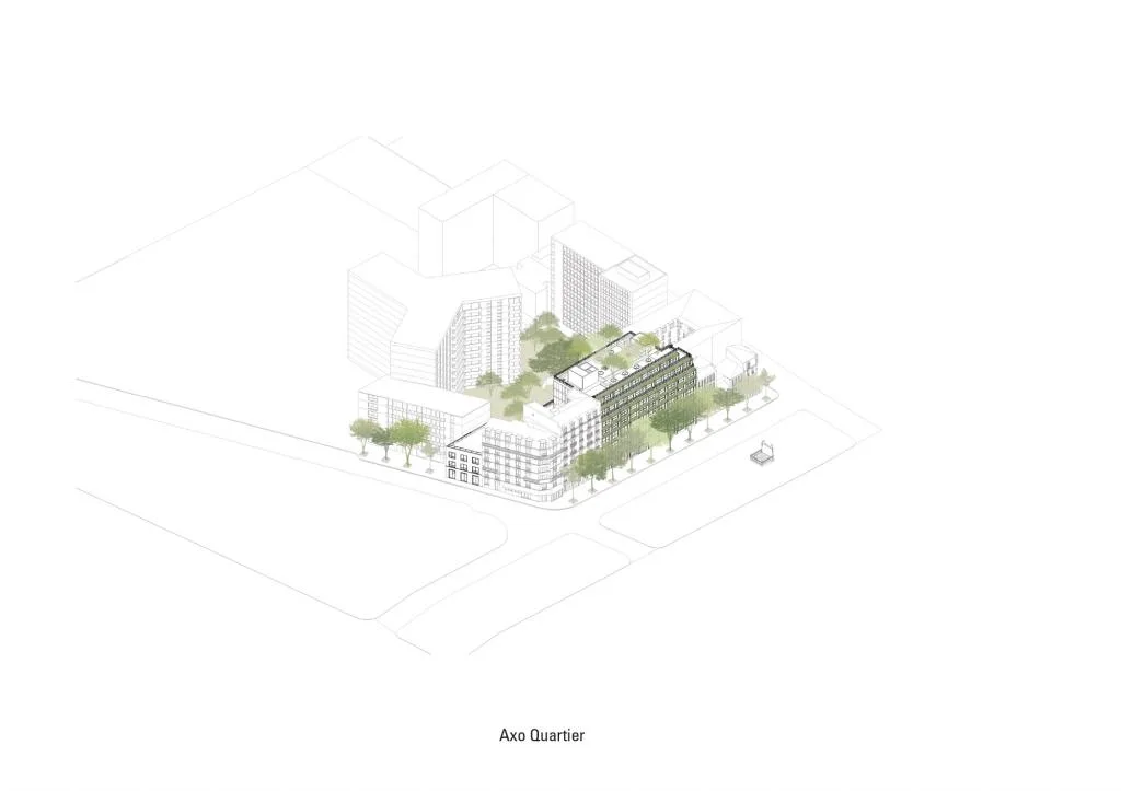 BIM Architecture | Miniature of Future Cities: M Building/Triptyque Architecture