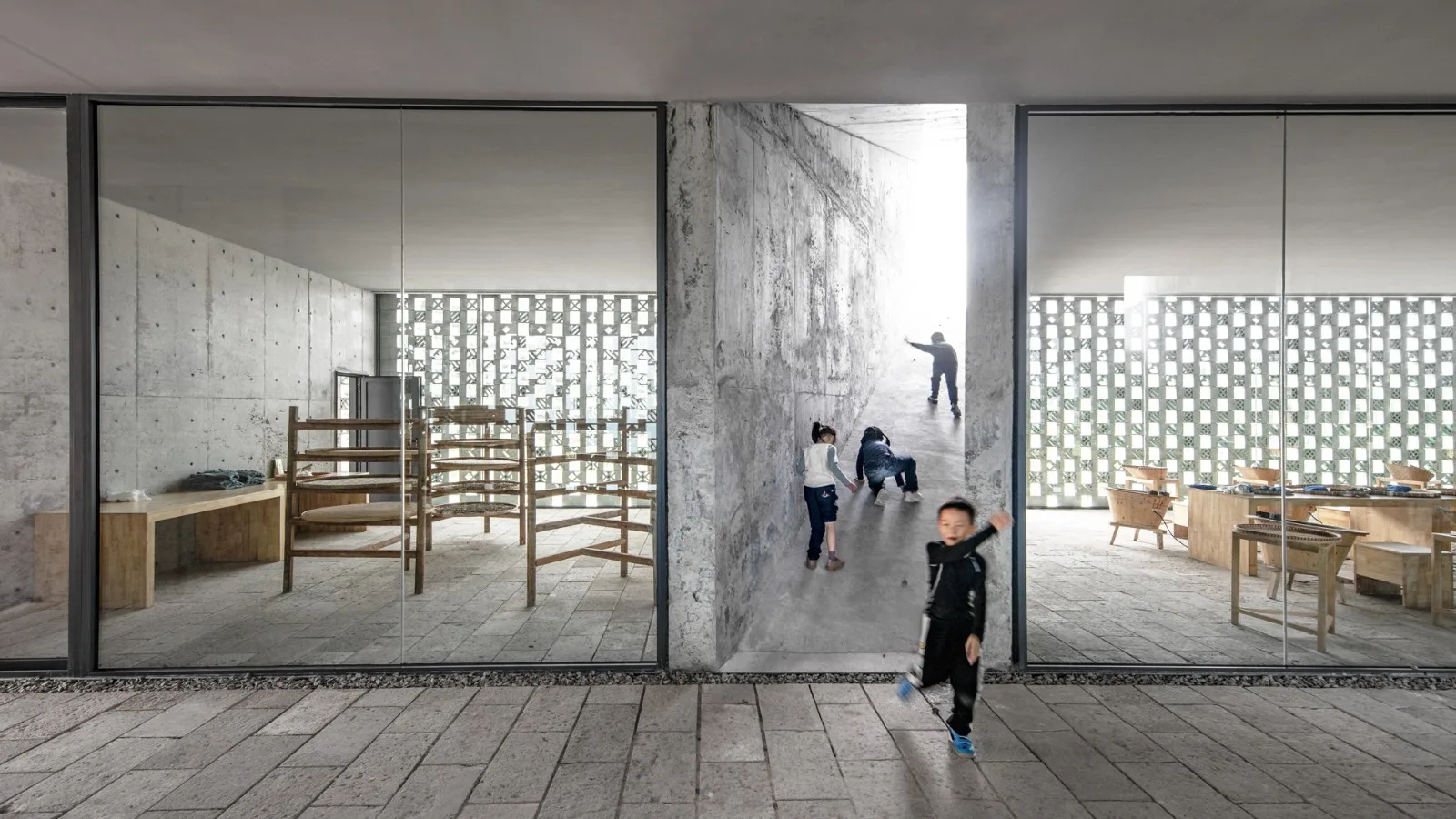 BIM Architecture | Jingning Huiming Tea Workshop/DnA_Design and Architecture