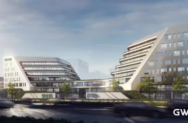 BIM Architecture: Guangzhou Fanwenhua Headquarters Industrial Park Project by GWP-BIM WORLD