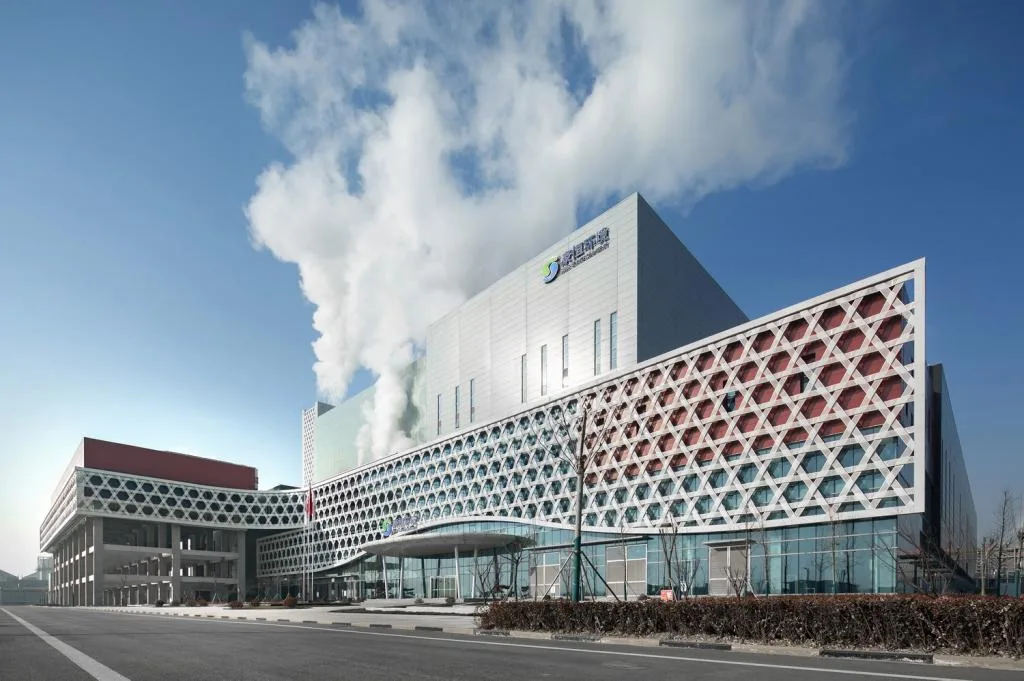 BIM Architecture | Taiyuan Municipal Solid Waste Incineration Power Plant/AIA Life Designers