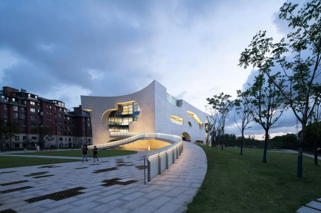 BIM Architecture | Shanghai COFCO Nanqiao Peninsula Cultural and Sports Center and Medical Service Station/Steven Holl Architects