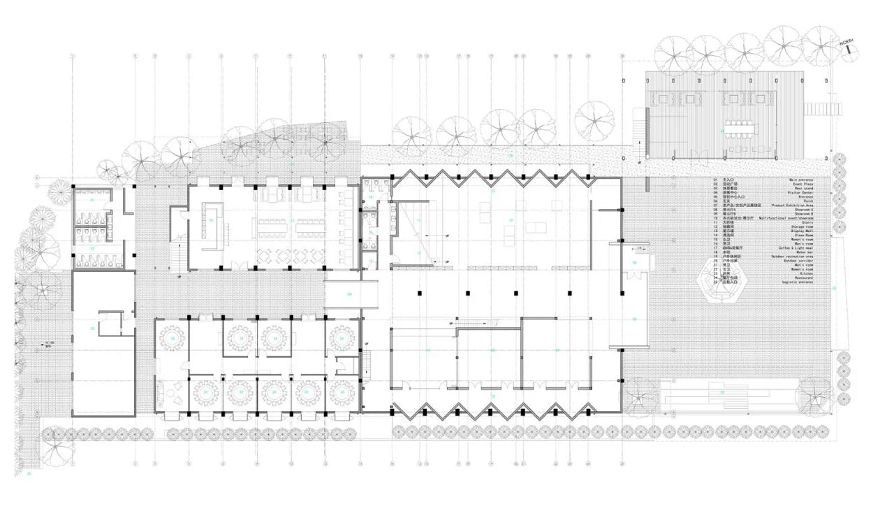 BIM Architecture | Renovation of Shuangchuang Living Room in Dongbantou Village, Tongxiang | Shanghai Yanyang Architectural Design Studio
