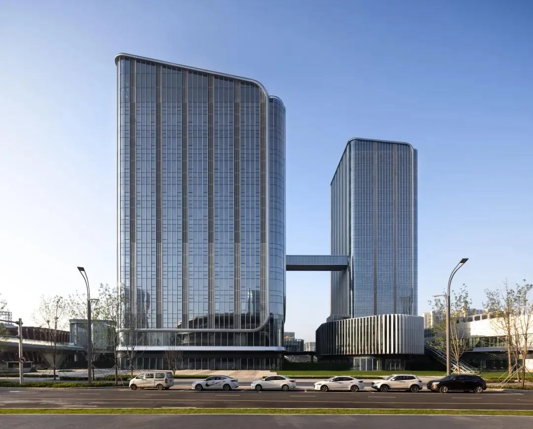 BIM Architecture | The Most Beautiful National Games come to a perfect end, and the Olympic Sports Axis Gate continues to bloom with new vitality/San Yi Architectural Design
