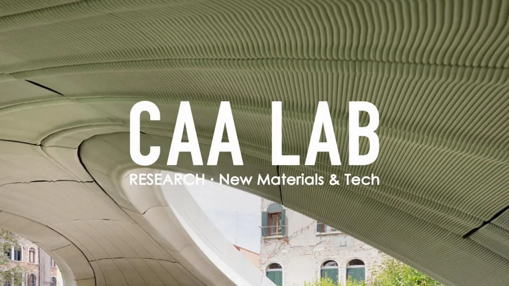 BIM Architecture | CAA LAB | Sustainability: 'Small is big'